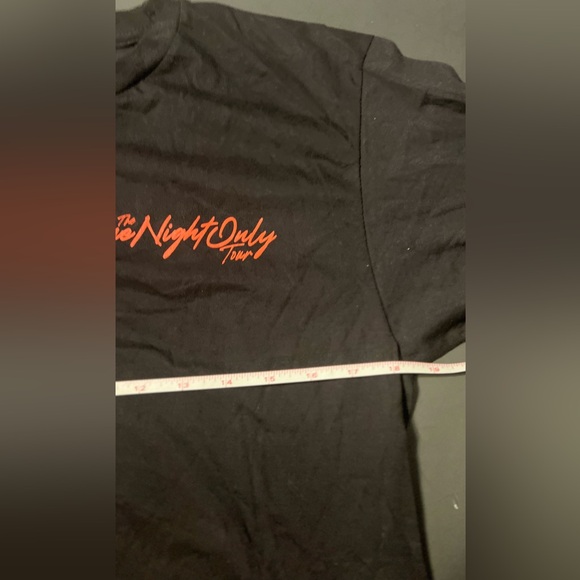 Hunxoho The One Night Only Tour 2024 Black Short Sleeve NWOT Size Medium Tshirt - Picture 9 of 15